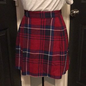 Old navy plaid skirt